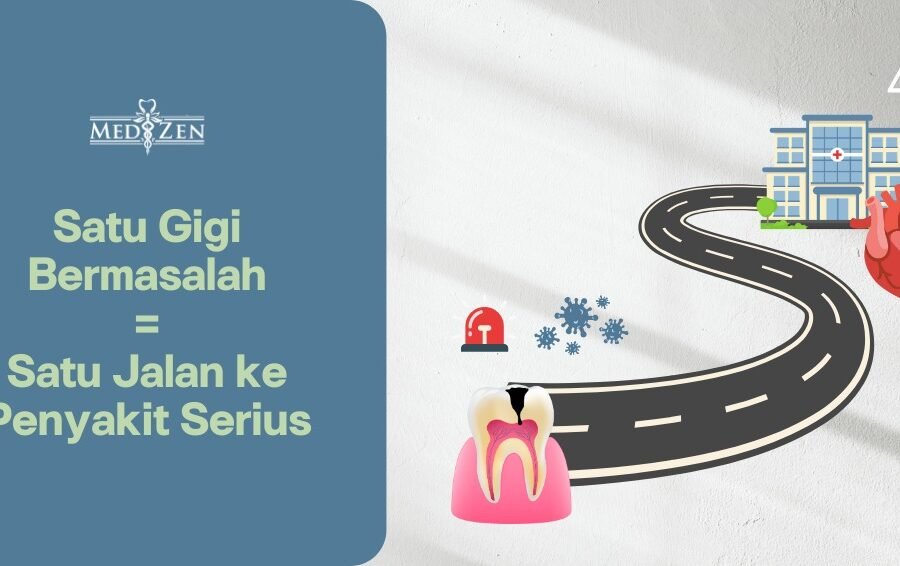 Satu Gigi Bermasalah = Satu Jalan ke Penyakit Serius