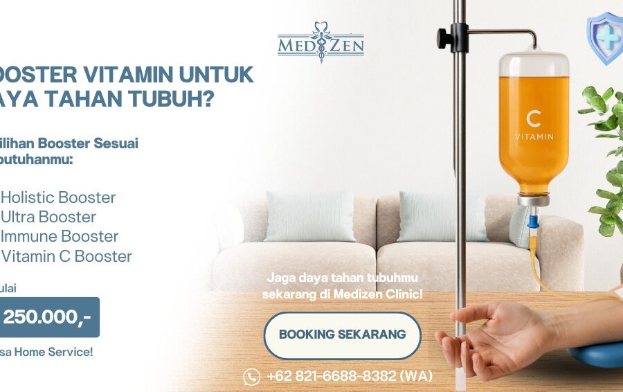 Infus Vitamin Booster: Solusi Efektif Menjaga Daya Tahan Tubuh