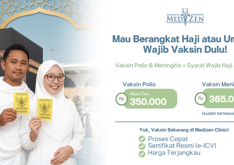 Syarat Wajib Umroh & Haji: Vaksin Polio dan Meningitis yang Harus Kamu Penuhi