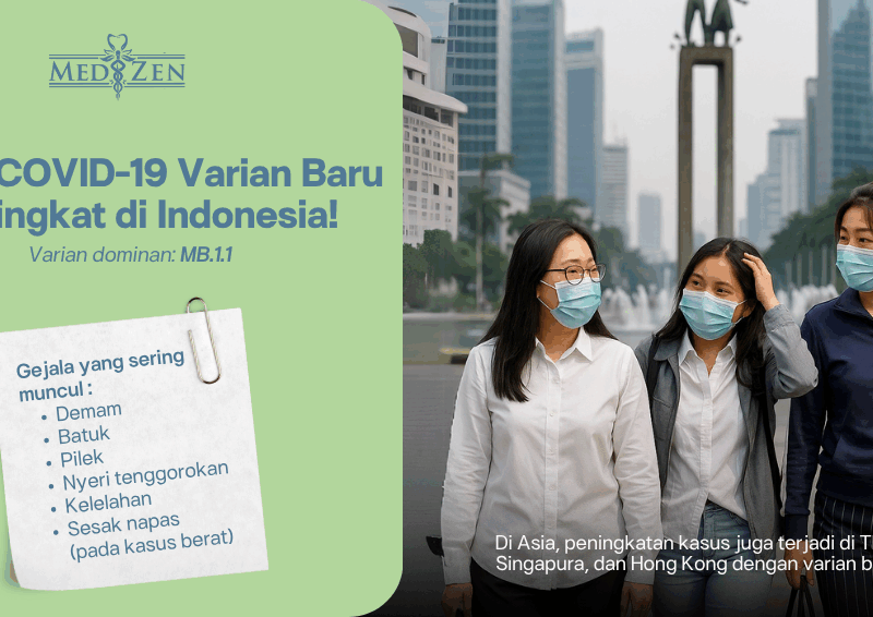 Peningkatan Kasus COVID-19 Varian Baru di Indonesia: Waspadai Gejala dan Lakukan Tindakan Preventif