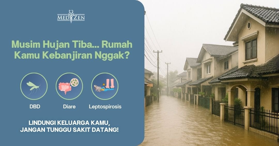 3 Penyakit yang Muncul Saat Hujan dan Banjir, Jangan Anggap Remeh!