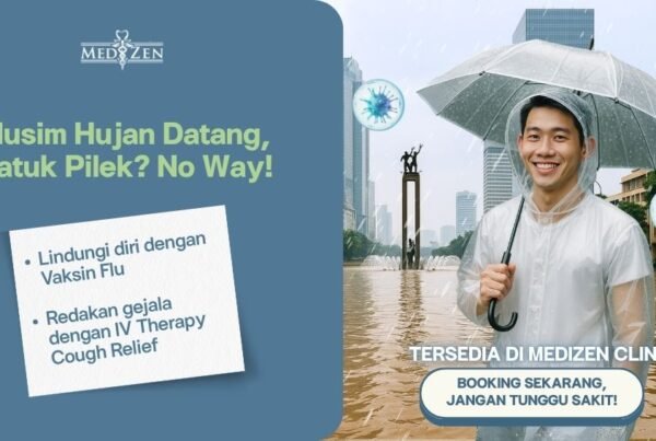 Tips Terhindar dari Batuk Pilek Saat Hujan dan Banjir