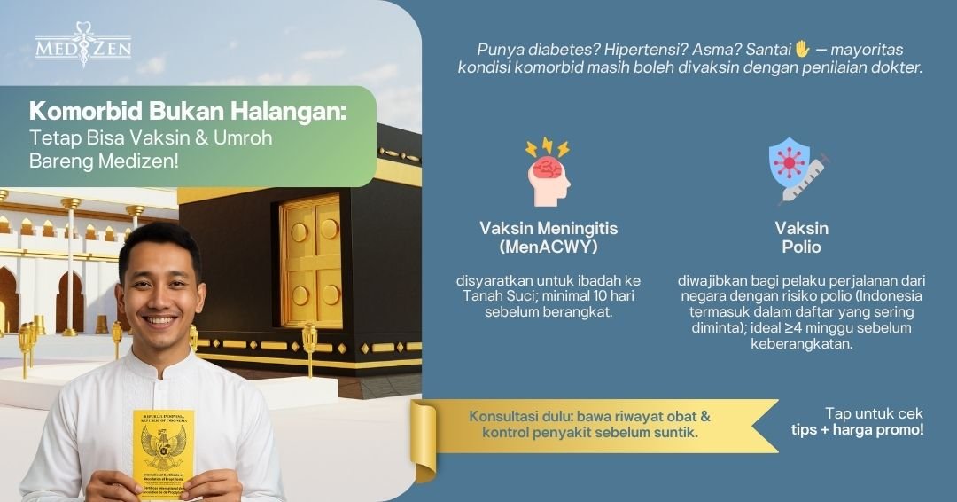 Komorbid: Memahami Penyakit Penyerta dan Panduan Vaksinasi Umroh