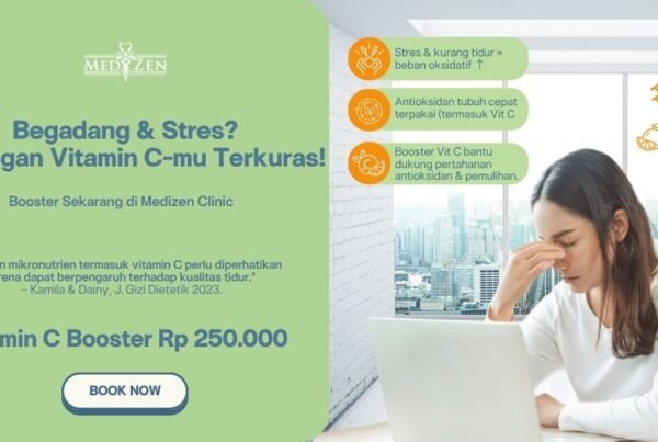 Stres Kronis & Begadang Dapat Menurunkan Cadangan Vitamin C di Tubuh