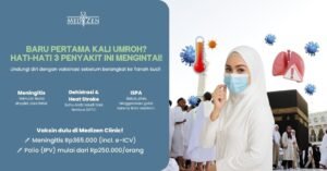 3 Penyakit yang Sering Dialami Orang Indonesia Saat Pertama Kali Umroh atau Haji