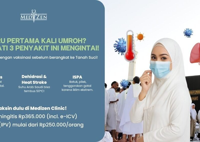 3 Penyakit yang Sering Dialami Orang Indonesia Saat Pertama Kali Umroh atau Haji