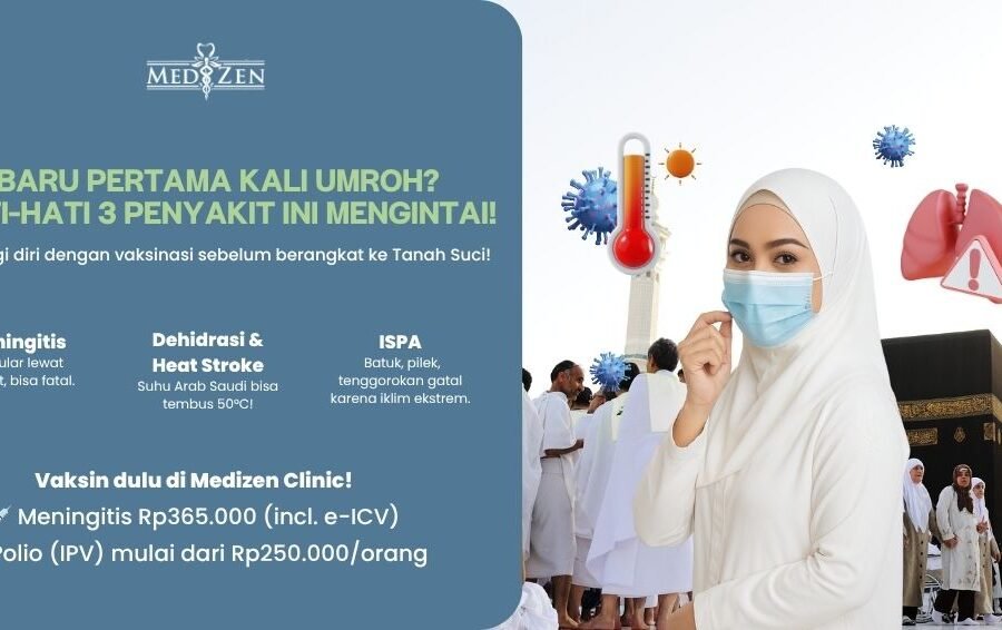 3 Penyakit yang Sering Dialami Orang Indonesia Saat Pertama Kali Umroh atau Haji