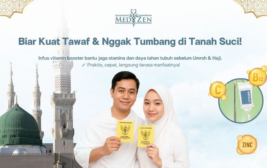 Infus Vitamin Booster Sebelum Ibadah Umroh dan Haji: Cara Jitu Biar Tetap Fit di Tanah Suci
