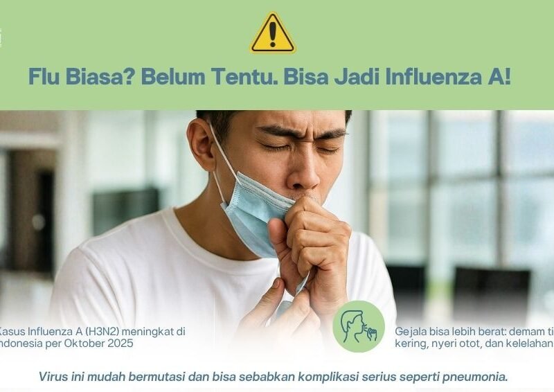 Influenza A dan Perkembangan Kasus di Indonesia pada Oktober 2025