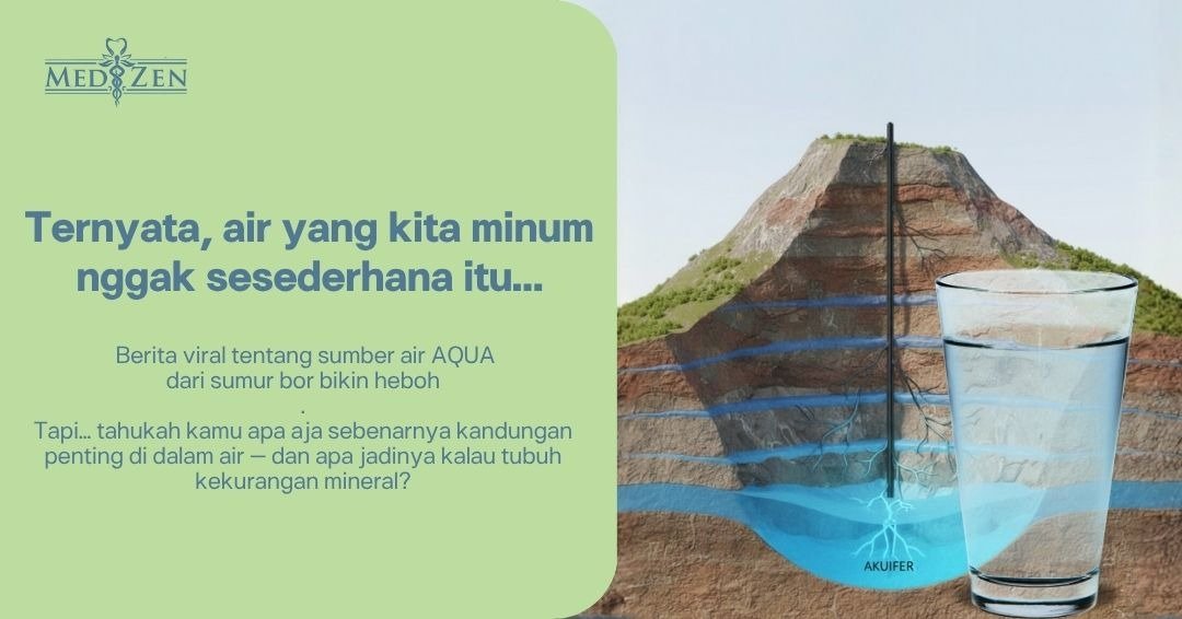 Air Mineral vs Air Demineral: Analisis Kandungan, Kebutuhan Tubuh, dan Isu Sumber Air AQUA dari Sumur Bor