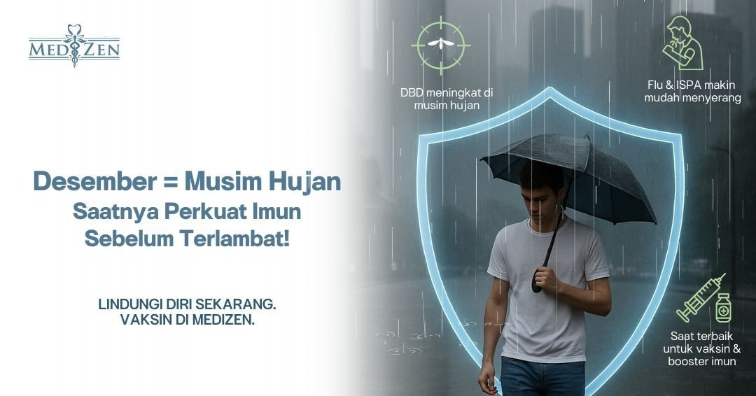 Desember: Puncak Musim Hujan dan Ancaman Penyakit yang Perlu Diwaspadai