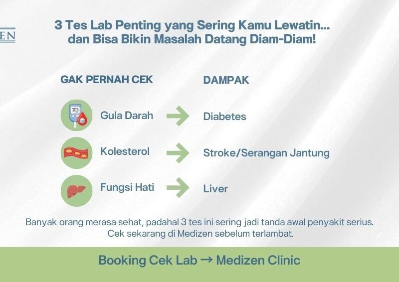 3 Cek Laboratorium yang Penting Namun Banyak Orang Sering Melewatkannya
