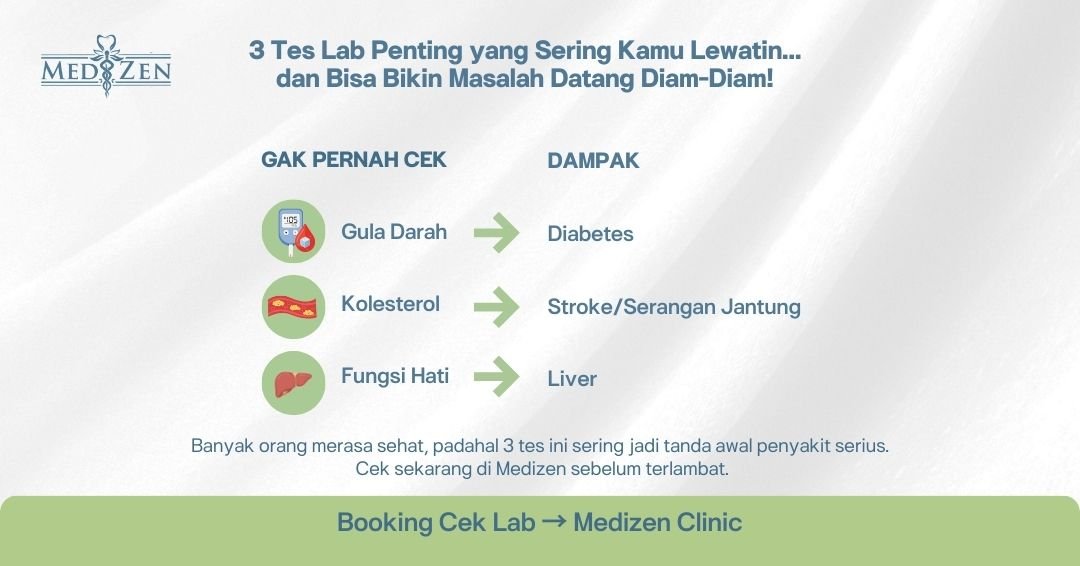 3 Cek Laboratorium yang Penting Namun Banyak Orang Sering Melewatkannya