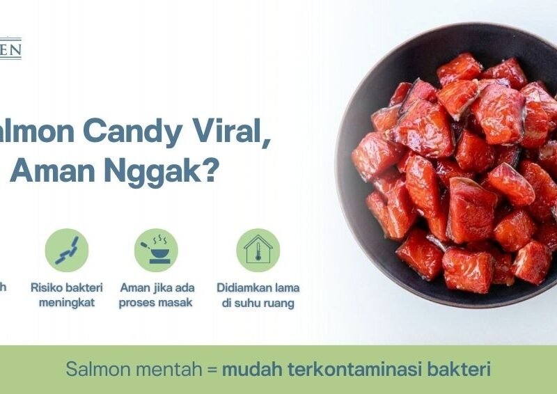 Salmon Candy Viral dari Sudut Pandang Medis: Aman atau Justru Berisiko bagi Kesehatan?