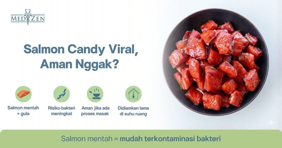 Salmon Candy Viral dari Sudut Pandang Medis: Aman atau Justru Berisiko bagi Kesehatan?