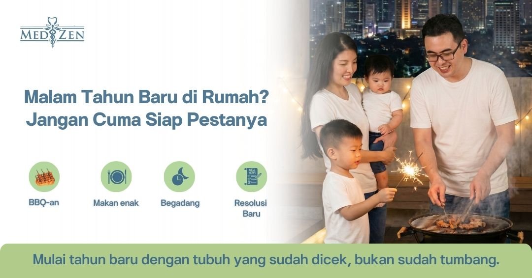 Checklist Persiapan Menyambut Malam Tahun Baru: Menjaga Kesehatan di Tengah Perayaan di Rumah