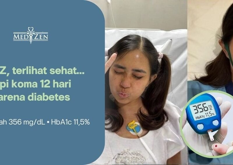 Kisah Gen Z Surabaya Tak Sadar Kena Diabetes: Gula Darah 356 mg/dL dan HbA1c 11,5% Hingga Koma