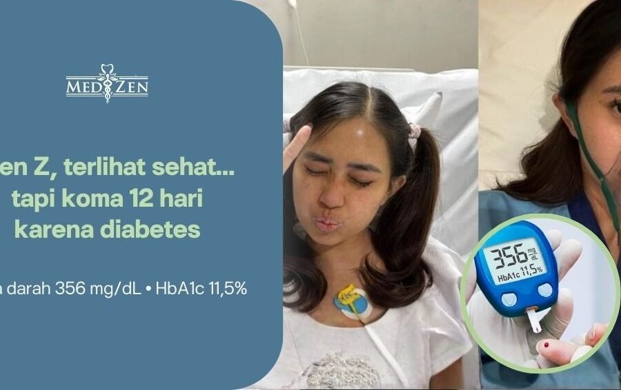 Kisah Gen Z Surabaya Tak Sadar Kena Diabetes: Gula Darah 356 mg/dL dan HbA1c 11,5% Hingga Koma