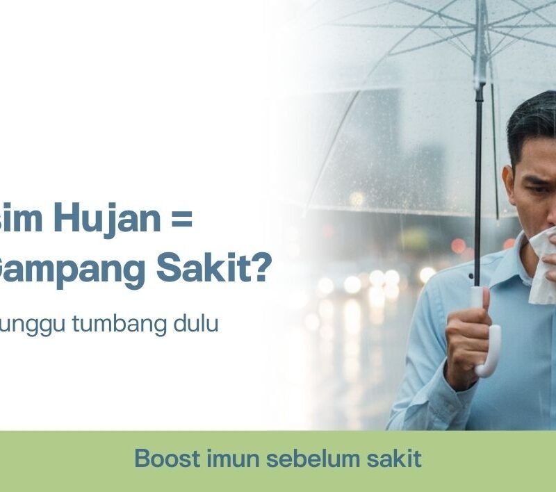 Apakah Musim Hujan Membuat Tubuh Lebih Mudah Sakit? Penjelasan Ilmiah dan Cara Tetap Fit Meski Cuaca Tak Bersahabat