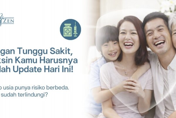 Rekomendasi vaksin berdasarkan usia di Medizen dengan layanan kesehatan personal