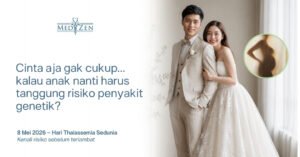 Pasangan calon pengantin melakukan tes kesehatan pranikah di Medizen Clinic Jakarta Selatan