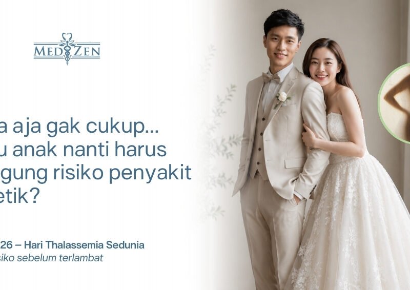 Pasangan calon pengantin melakukan tes kesehatan pranikah di Medizen Clinic Jakarta Selatan