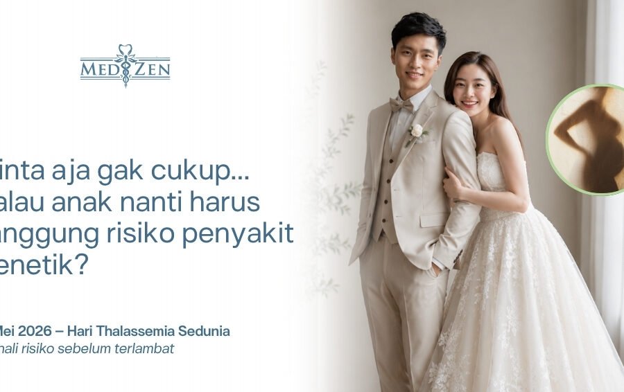 Pasangan calon pengantin melakukan tes kesehatan pranikah di Medizen Clinic Jakarta Selatan