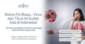 Ilustrasi Hantavirus — virus zoonosis dari tikus penyebab HFRS dan HPS — Medizen Clinic Jakarta Selatan
