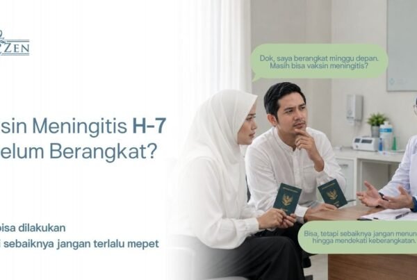 apakah vaksin meningitis bisa dilakukan H-7 sebelum berangkat di Medizen